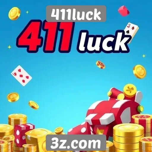 Exploração das opções de jogos no site 411luck