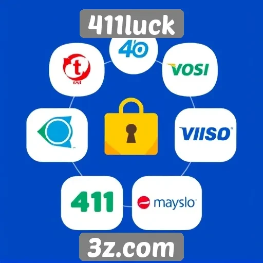 Métodos de pagamento disponíveis no 411luck