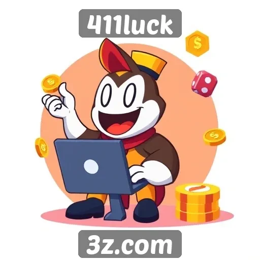 Popularidade do 411luck entre jogadores online